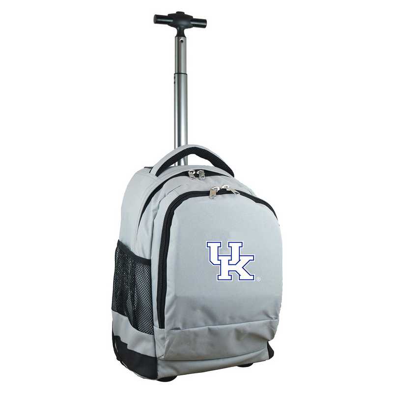 CLKYL780-GY: NCAA Kentucky Wildcats Wheeled Premium Backpack